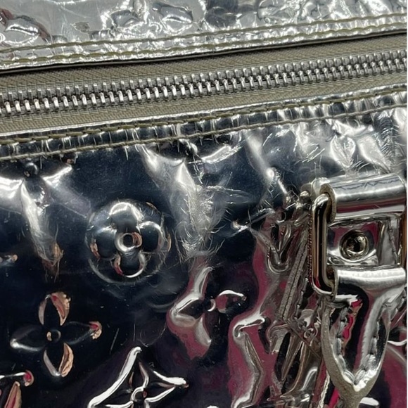 Louis Vuitton Limited Edition Silver Monogram Miroir Speedy 35 - Picture 9 of 16